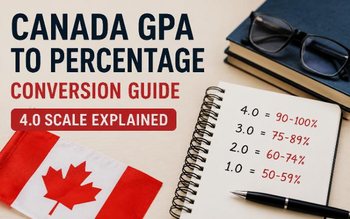 Canada GPA to Percentage Conversion Guide