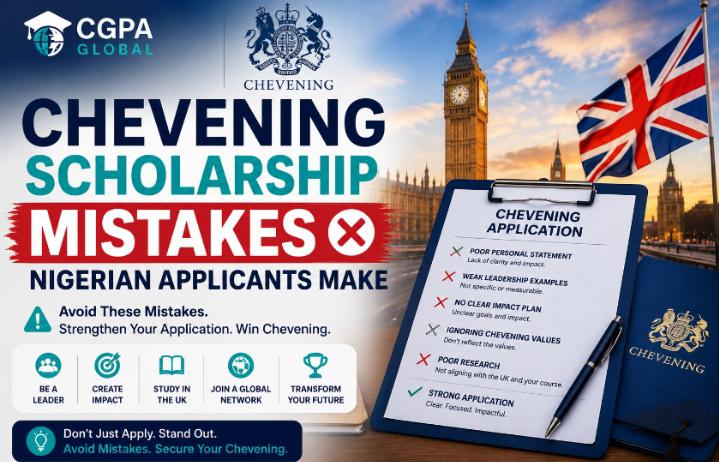 The 7 Chevening Scholarship Mistakes Nigerian Applicants Make (And How to Avoid Every One)